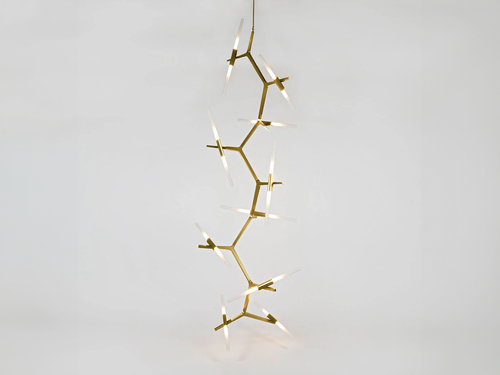 ROLL & HILL AGNES CASCADE CHANDELIER / 20 L40" x D26" x H120"