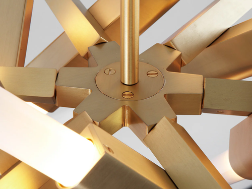 ROLL & HILL ASTRAL AGNES CHANDELIER / 01-12 Ø26" x H47"