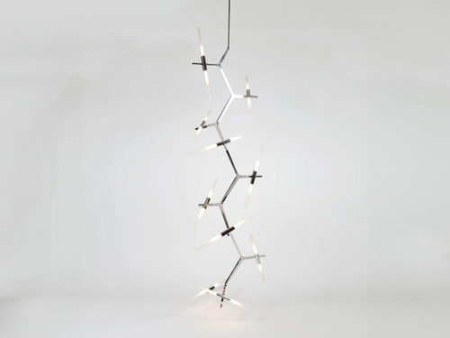 ROLL & HILL AGNES CASCADE CHANDELIER / 20 L40" x D26" x H120"