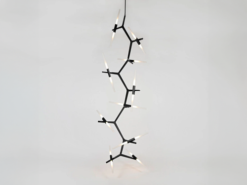 ROLL & HILL AGNES CASCADE CHANDELIER / 20 L40" x D26" x H120"