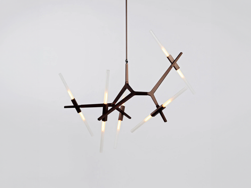 ROLL & HILL AGNES CHANDELIER / 10 L38" x D32" x H25"