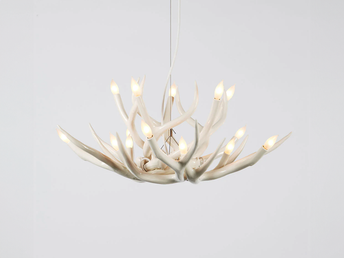 ROLL & HILL SUPERORDINATE ANTLER CHANDELIER / 10 Ø34.5" x H46"
