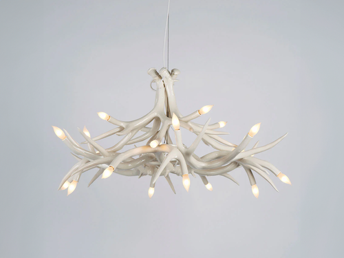 ROLL & HILL SUPERORDINATE ANTLER CHANDELIER / 12 Ø41" x H21"