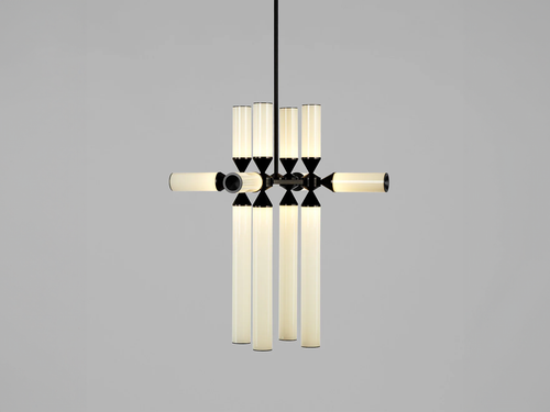 ROLL & HILL CASTLE CHANDELIER / 12-02 Ø20" x H27.5"