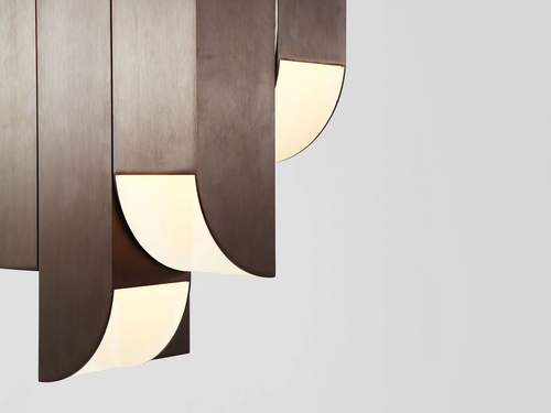 ROLL & HILL CORA PENDANT / 8 W16" x D8" x H25"