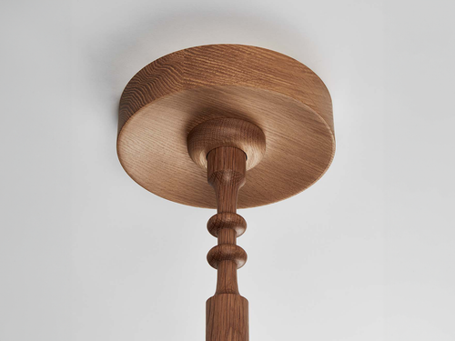 ROLL & HILL DEL PLAYA SINGLE PENDANT / STEM Ø9" x H8"