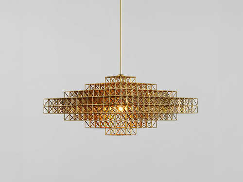 ROLL & HILL GRIDLOCK PENDANT / 4059 W30" x L30" x H16"