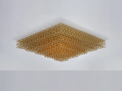 ROLL & HILL GRIDLOCK CEILING MOUNT / 5640 W38" x L38" x H12"