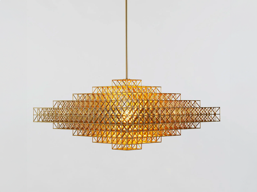 ROLL & HILL GRIDLOCK PENDANT / 7440 W38" x L38" x H20.5"