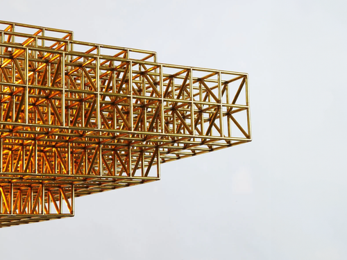 ROLL & HILL GRIDLOCK PENDANT / 7440 W38" x L38" x H20.5"