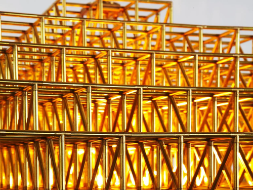 ROLL & HILL GRIDLOCK PENDANT / 4059 W30" x L30" x H16"