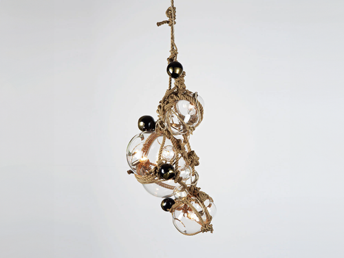 ROLL & HILL KNOTTY BUBBLES CHANDELIER / 125 Ø20"
