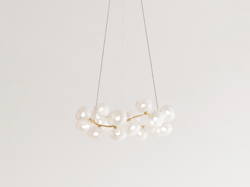 GIOPATO & COOMBES MAEHWA CHANDELIER RING 23 34"W x 33.5"L x H15"