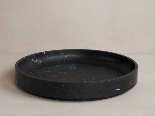 MICHAËL VERHEYDEN SERVE BOWL LARGE / NERO MARQUINA Ø16" x H3"