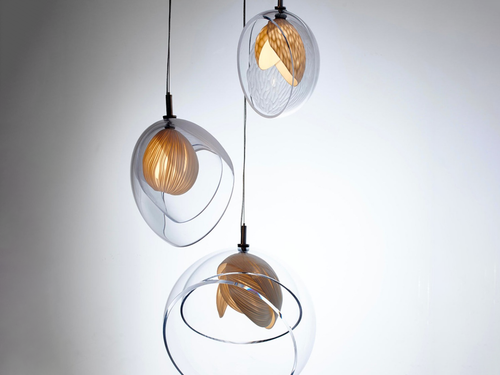 VEZZINI & CHEN GEM PENDANT LARGE Ø14"