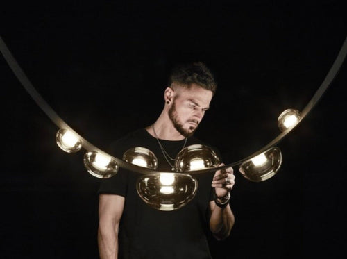 BOMMA DEW DROPS PENDANT Ø6" - 8.7" x H37" - 47"