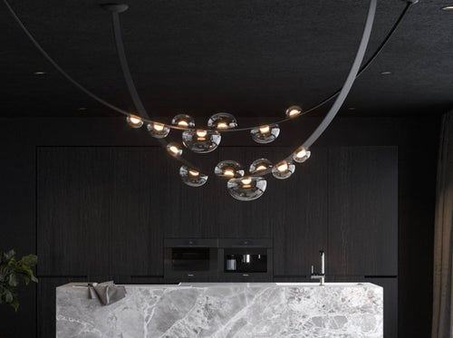 BOMMA DEW DROPS PENDANT Ø6" - 8.7" x H37" - 47"