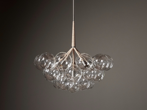 PELLE BUBBLE CHANDELIER / JUMBO H28" x Ø29"