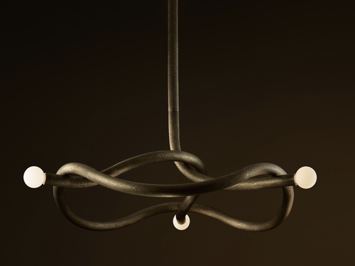 PAUL MATTER TRYST THREE CHANDELIER Ø45"