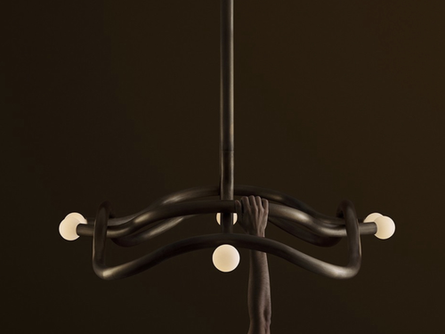 PAUL MATTER TRYST THREE CHANDELIER Ø45"