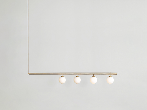 PAUL MATTER SATELLITE 4 PENDANT W70.3"