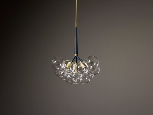 PELLE BUBBLE CHANDELIER / ORIGINAL H22" x Ø18"