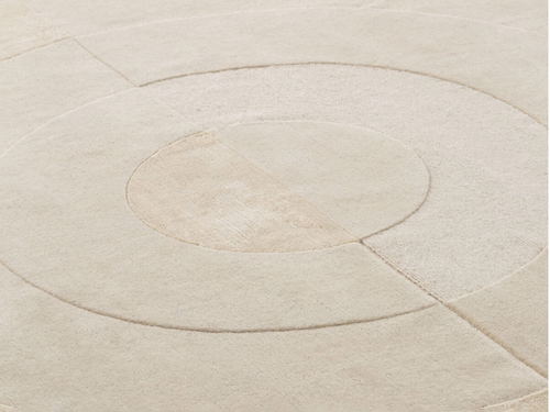 CC-TAPIS BLISS ROUND RUG / UNDYED Ø8'2"