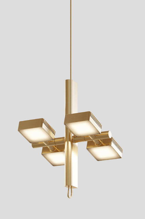 LAMBERT ET FILS DORVAL ATELIER 01 PENDANT W14" x D2.5" x H18"
