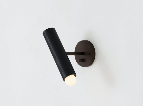 WORKSTEAD LODGE EXTENSION SCONCE H11.5" X D8” X Ø2.5"
