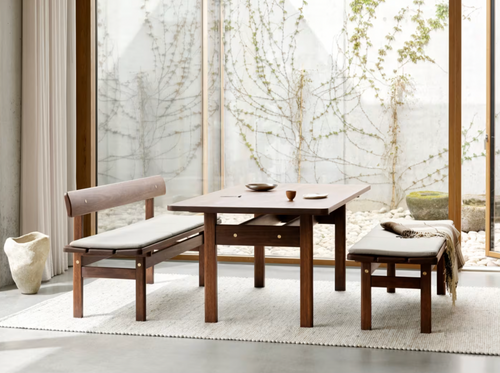 CARL HANSEN BM0699 ASSERBO BENCH WITH BACKREST