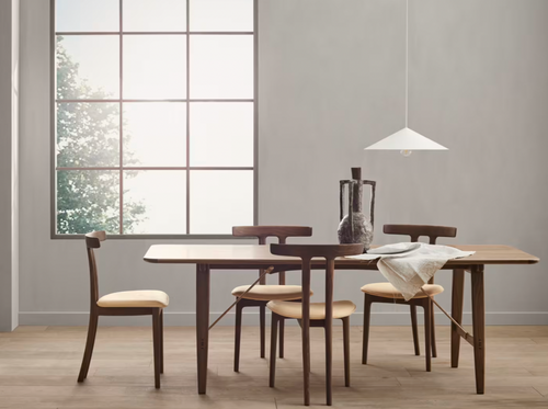 CARL HANSEN OLE WANSCHER OW58 T-CHAIR L18.9" x W19.7 x H32.3" x SH18.1"