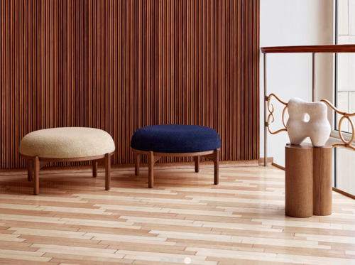 CARL HANSEN RF1903F SIDEWAYS FOOTSTOOL