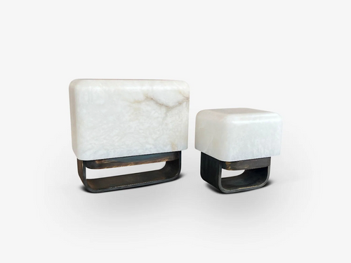 MICHAËL VERHEYDEN RUBIK TABLE LAMP / ALABASTER WHITE