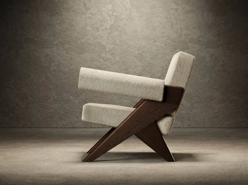 GIOPAGANI SOUVENIR LOUNGE CHAIR 27.2"W x 30.3"D x 29.5"H x 15.2"SH