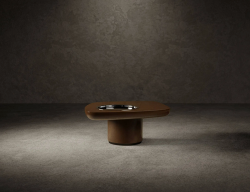 GIOPAGANI BLACKBIRD COFFEE TABLE / MID L30" x W32.5" x H14"