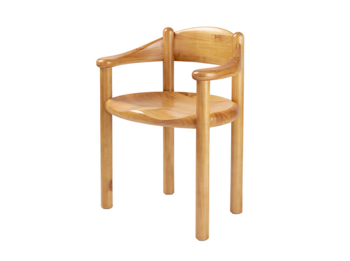 GUBI DAUMILLER DINING ARMCHAIR D17.5" x W18" x H19"