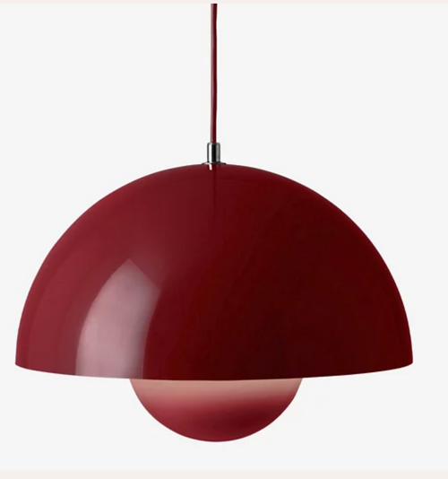&TRADITION LIGHTING VERNER PANTON VP7 FLOWERPOT PENDANT H10.6" x Ø14.6"