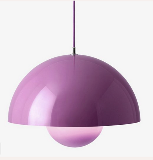 &TRADITION LIGHTING VERNER PANTON VP7 FLOWERPOT PENDANT H10.6" x Ø14.6"