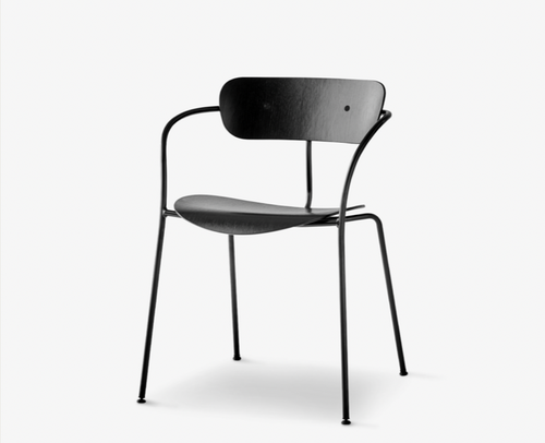 &TRADITION ANDERSSEN & VOLL AV2 PAVILLION DINING ARMCHAIR H30.5" x W22.1" x D20.7" x SH18.1"