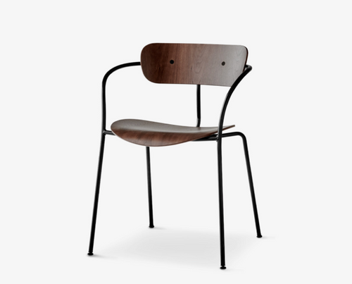 &TRADITION ANDERSSEN & VOLL AV2 PAVILLION DINING ARMCHAIR H30.5" x W22.1" x D20.7" x SH18.1"