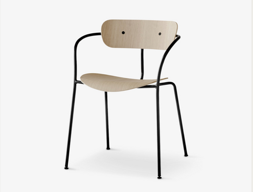 &TRADITION ANDERSSEN & VOLL AV2 PAVILLION DINING ARMCHAIR H30.5" x W22.1" x D20.7" x SH18.1"