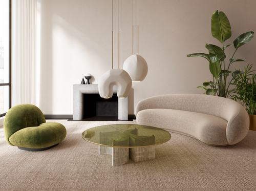 GIOPATO & COOMBES MOONSTONE ARCH W19" x D9" x H16.5"