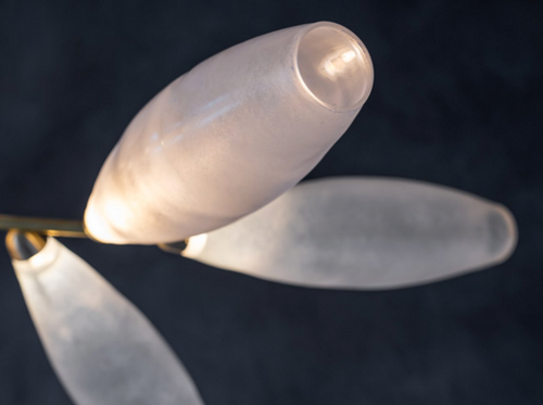 GIOPATO & COOMBES GEM CLUSTER 06 PENDANT / SMALL Ø20" x H24"