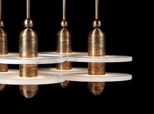 APPARATUS MEDIAN 4 PENDANT Ø35"