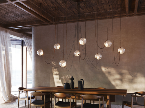 LAROSE GUYON ABYSSE 08 CHANDELIER