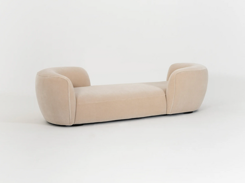 PIERRE AUGUSTIN ROSE LE CONFIDENT SOFA L106.2" x D39.3" x H29.9"