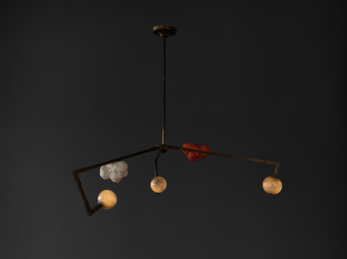 ANDREA CLAIRE STUDIO CLOUDBREAK CHANDELIER / ASYMMETRICAL