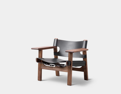 FREDERICIA BORGE MOGENSEN SPANISH CHAIR W32.48" x D23.62" x H26.38" x SH12.99"