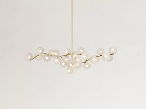 GIOPATO & COOMBES MAEHWA CHANDELIER ARMATURE 27 L59" x D22.5"x H18"