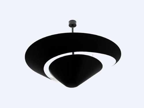 SERGE MOUILLE SNAIL CEILING LAMP